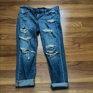 Joe’s jeans, distressed in like new condition.